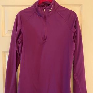 Nike dry fit 1/4th zip